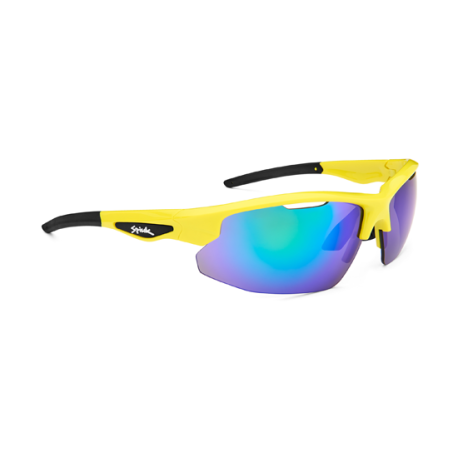 Gafas Spiuk Rimma amarillas lente espejo verde